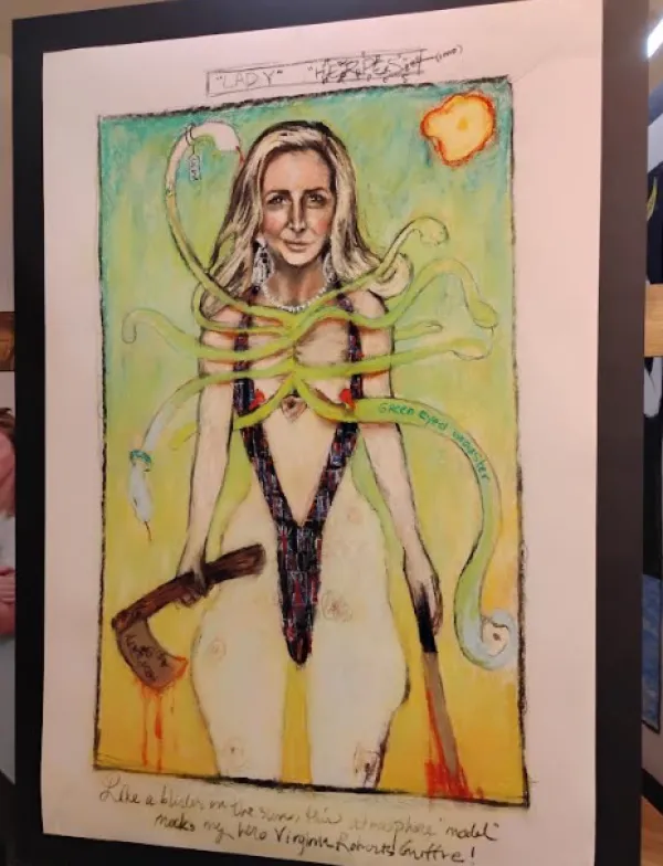 Blonde woman