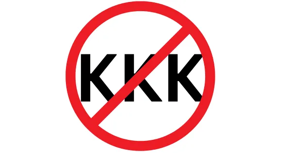 No sign over KKK