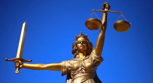 Justice statue