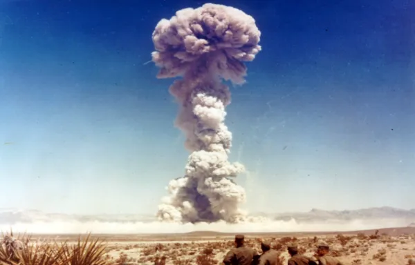 Blast of smoke