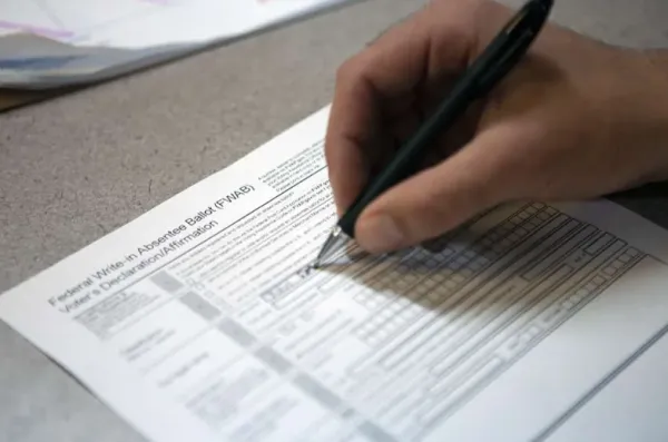 Absentee ballot