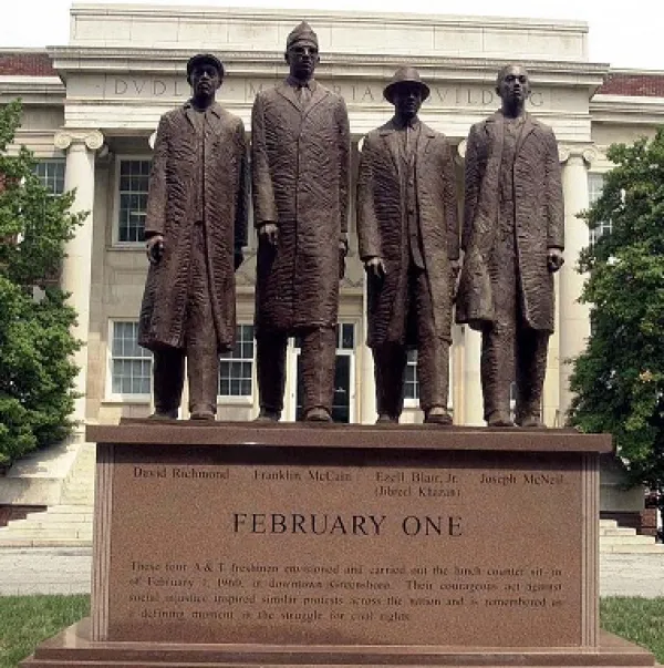 Statue of Greensboro 4
