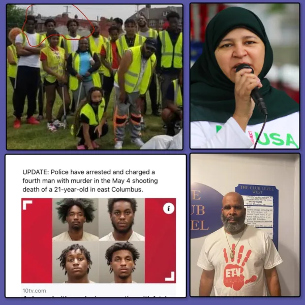 Collage of photos of people in the article