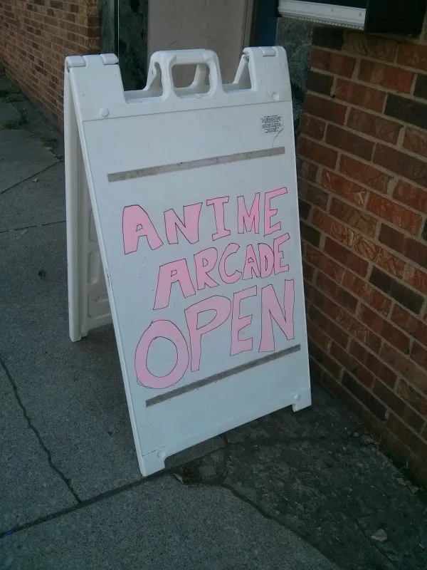 Arcade sign