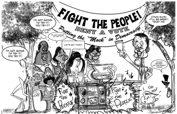 Comic about Columbus City Council denying people's vote