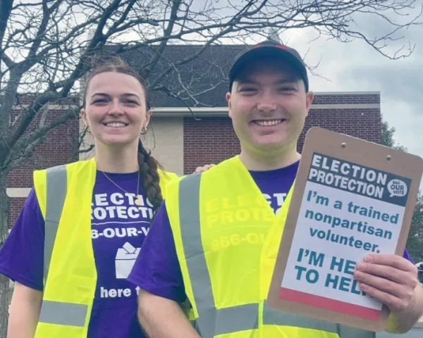 Two election rights activists