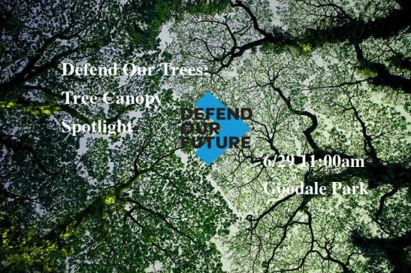 Trees and words Defend Our future