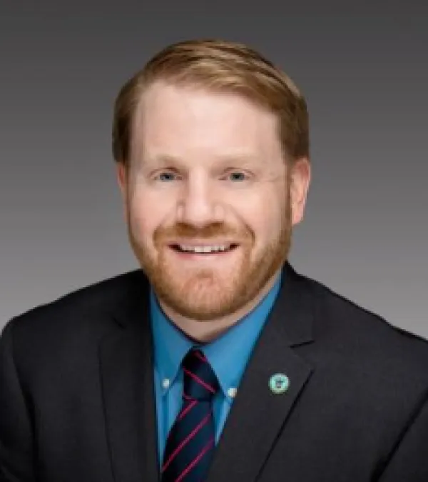 White man with red hair