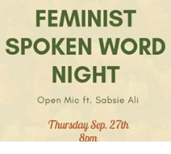 Words Feminist Spoken word night