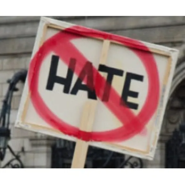 No hate sign