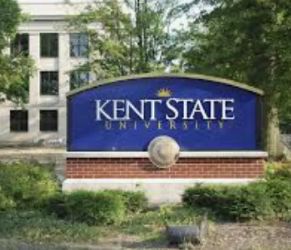 Kent State University sign