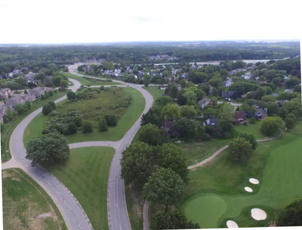 Aerial view of Little Turtle
