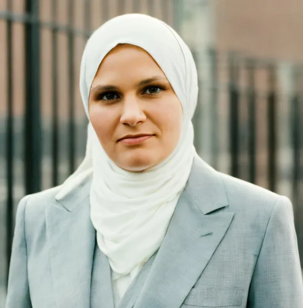 Women wearing a burka