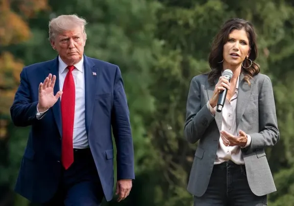 Trump and Noem
