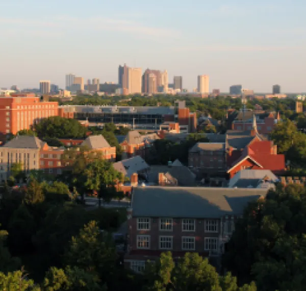 Birds eye view of OSU