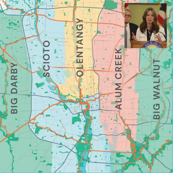 Map and Dr. Amy Acton
