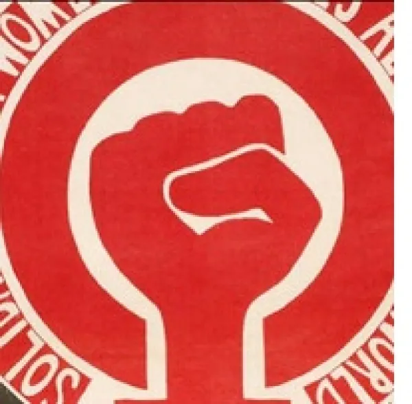 Red fist iwth red circle around it