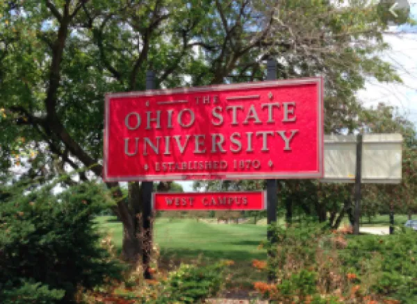 Ohio State University sign