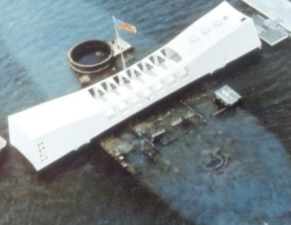 Ship in Pearl Harbor