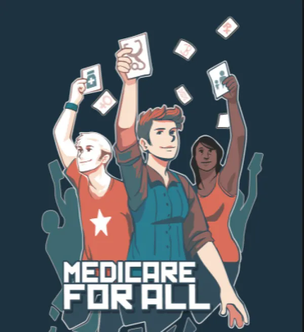 People with arms raised