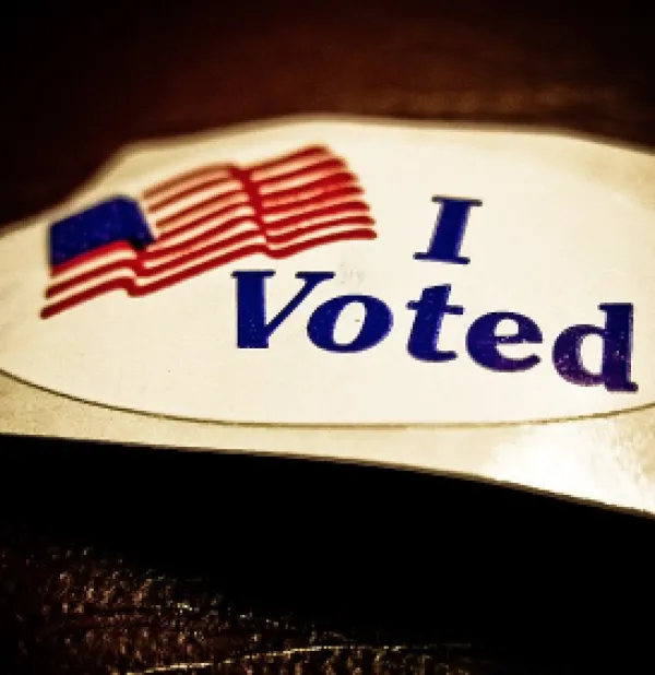 I voted sticker