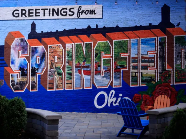 Welcome to Springfield sign