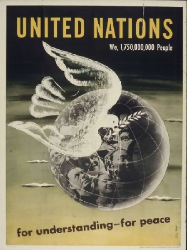 UN peace poster