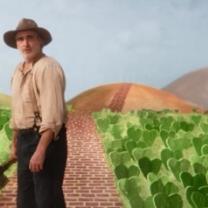 Man standing in a field
