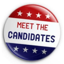 Meet the Candidates button