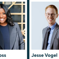 Tiara Ross and Jesse Vogel