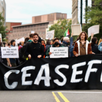 Ceasefire banner