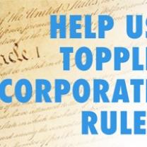Words Help us topple corporate rule