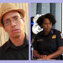 Dave Harewood and Chief Bryant