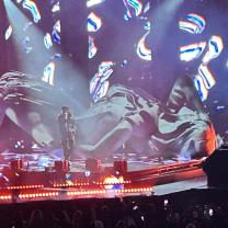 Band on stage