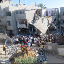 Gaza bombing