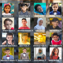 Photos of kids who were killed