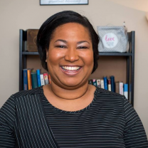 Kimberly Mason, young black woman smiling