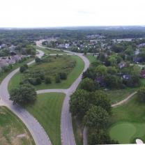 Aerial view of Little Turtle