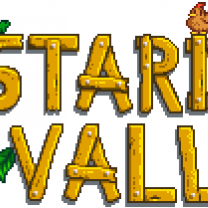 Words Stardew Valley like the letters are made out of woo