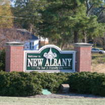 New Albany sign
