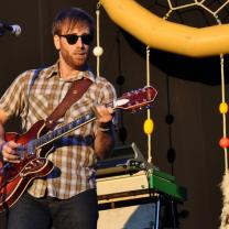 Guy playing guitar