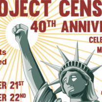 Project Censored logo and statue of liberty