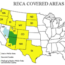 RECA map