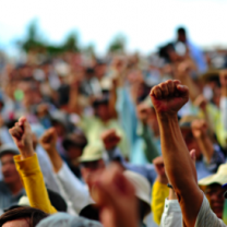People protesting