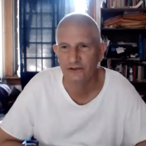 Man in a white shirt