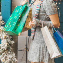 Woman shopping