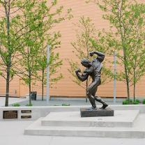 Statue of Arnold Schwarzenegger