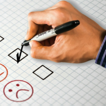 Person taking survey