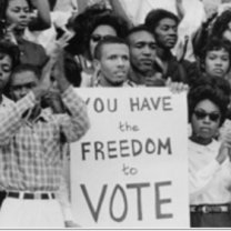 Voting protest