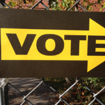 Vote sign